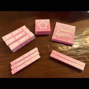 Brand new, colourpop cotton candy collection